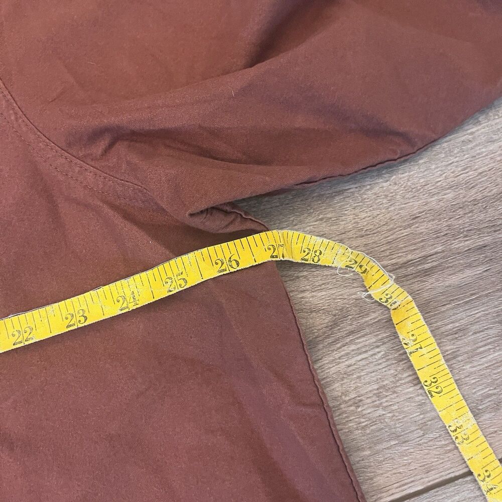 CC Filson Chamois Work Field Button Up Shirt Long Sleeve Men's 2XL Burnt Orange - Picture 4 of 6